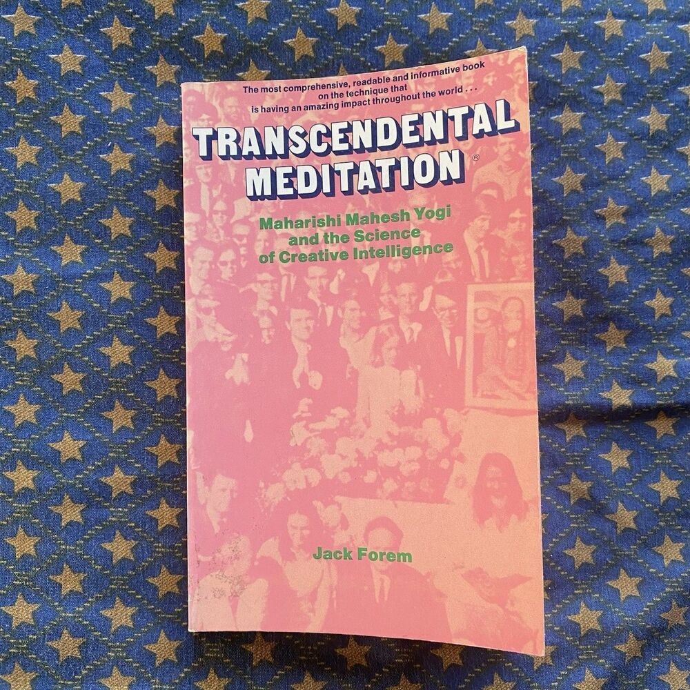 Transcendental Meditation By Jack Forem. Paperback Book. 1973 Copy. Great Cond.